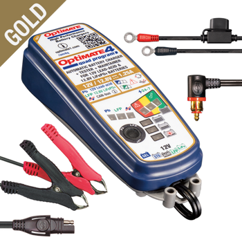 TecMate Optimate 4 QUAD Premium (BMW) akkumulátor töltő (12V 1,25A)
